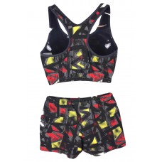 SUNKINI TRINYS SHORTS - ESTAMPADO CINZA